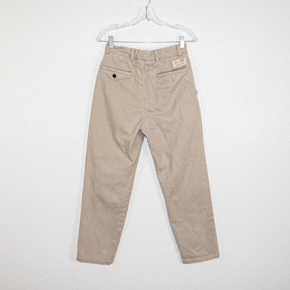 Deus Ex Machina Young Jerks size 28 Malvo Pants in Safari beige cotton - Picture 2 of 12
